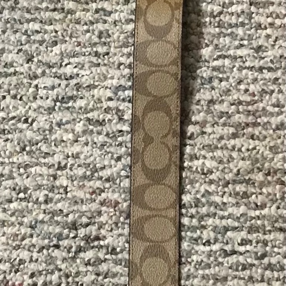 Coach - NWT - Coated Canvas Signature Print Bag Strap - Picture 5 of 10